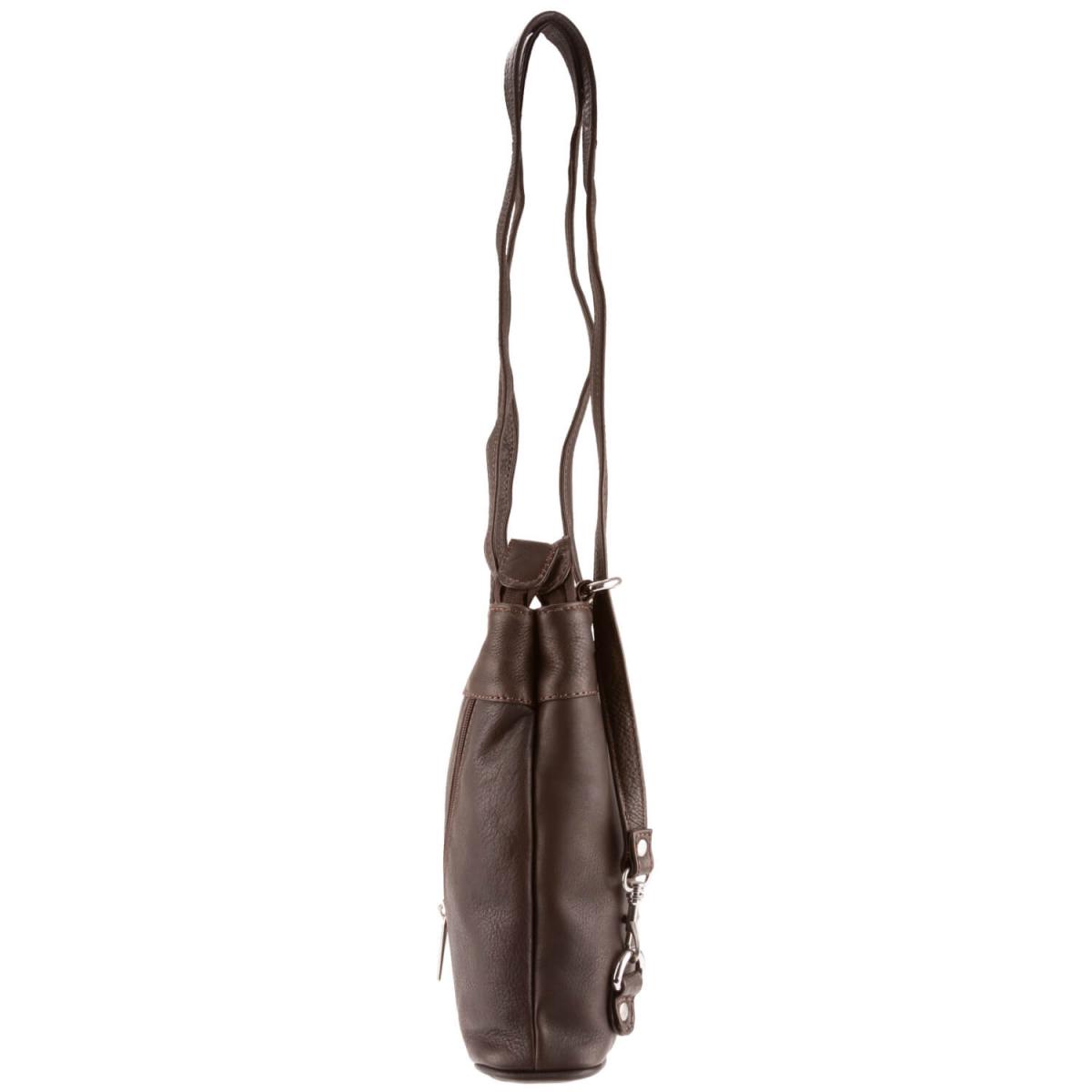 ALPENLEDER | Damen-Handtasche  MACHU PICCHU (schokobraun) 4717-s
